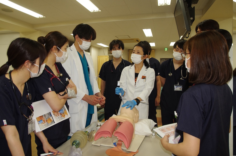 挿管講習・CV講習