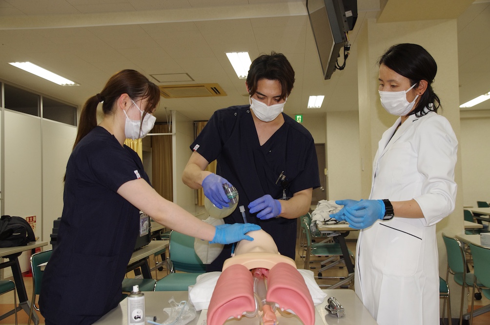 挿管講習・CV講習